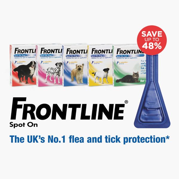 Frontline flea and tick protection