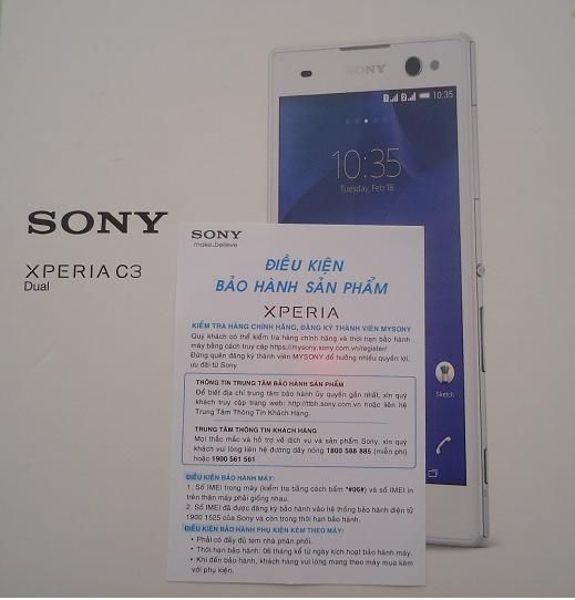 Hàng hot Sony C3 Black - Hàng Smartcom
