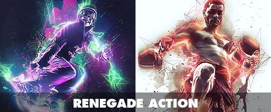 Renegade Photoshop Action - 64