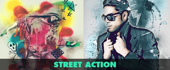 Sketch Photoshop Action (With 3D Pop Out Effect) - 107