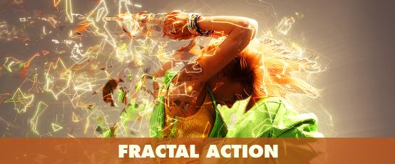 Fractal Photoshop Action - 110