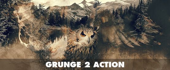 Grunge 2 Photoshop Action - 55