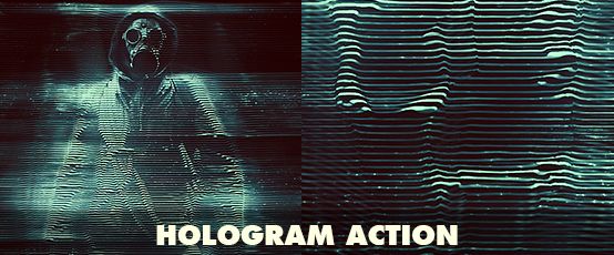 Hologram Photoshop Action - 82