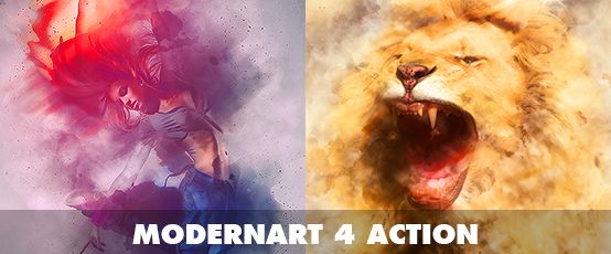 ModernArt Photoshop Action - 70