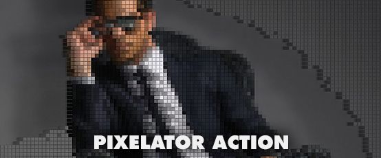 Pixelated Photoshop Action - 49