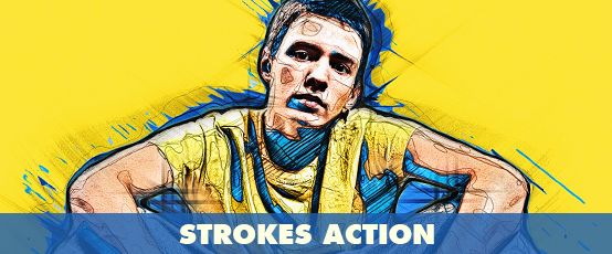 Sketch Photoshop Action (With 3D Pop Out Effect) - 112