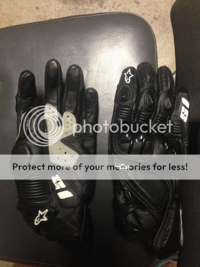Alpinestars s1 gloves | Ducati 899 Panigale Forum